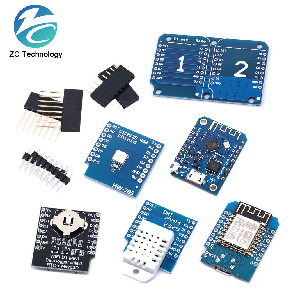 D1 Mini ESP8266 ESP-12F CH340G - Wemos D1 review and price