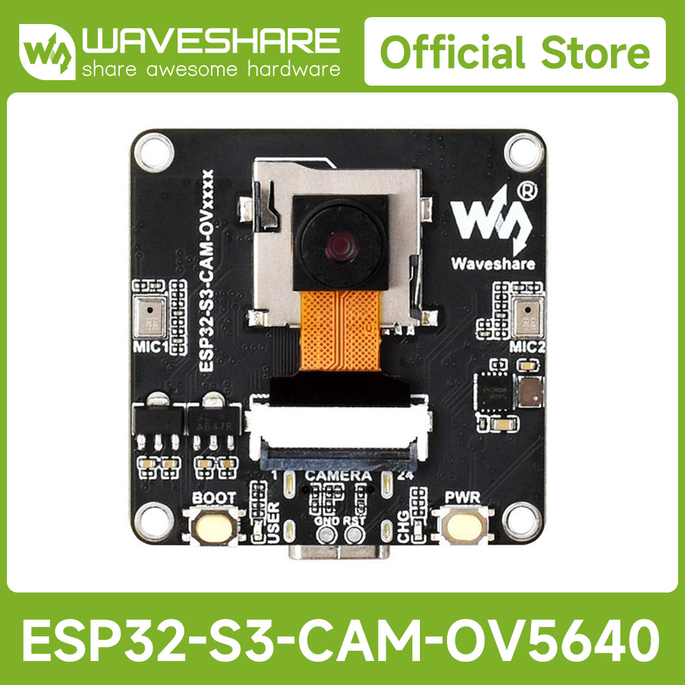 Waveshare ESP32-S3 AIoT Camera - Lolin S3 review and price