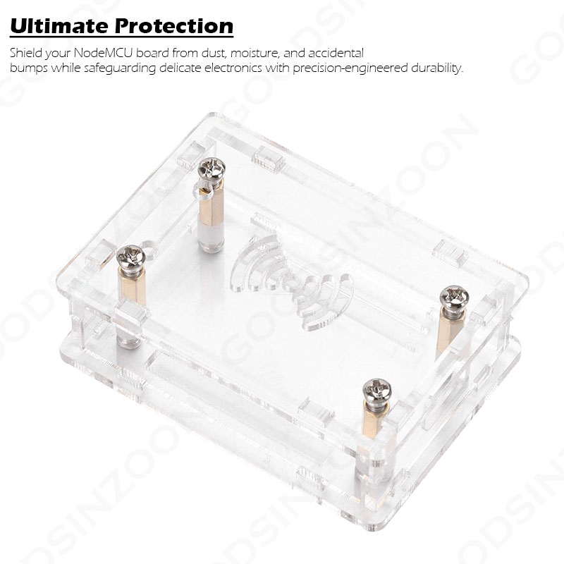 Acrylic Case kit for ESP32 Nod - Nodemcuv2 review and price