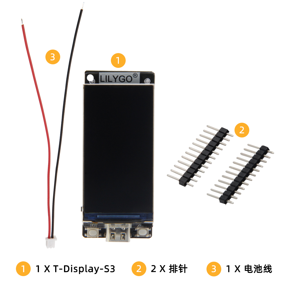 LILYGO T-Display-S3 1.9-Inch L - Lolin S3 review and price