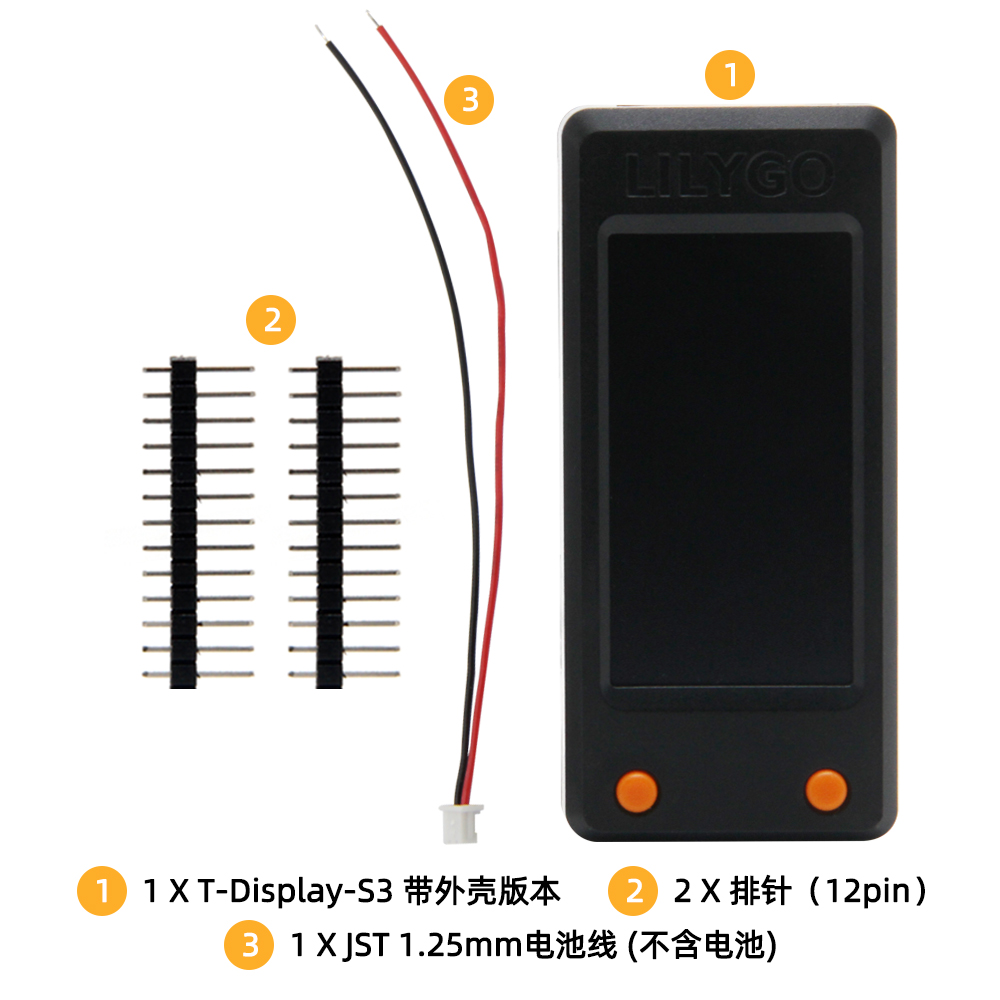 LILYGO T-Display-S3 1.9-Inch L - Lolin S3 review and price